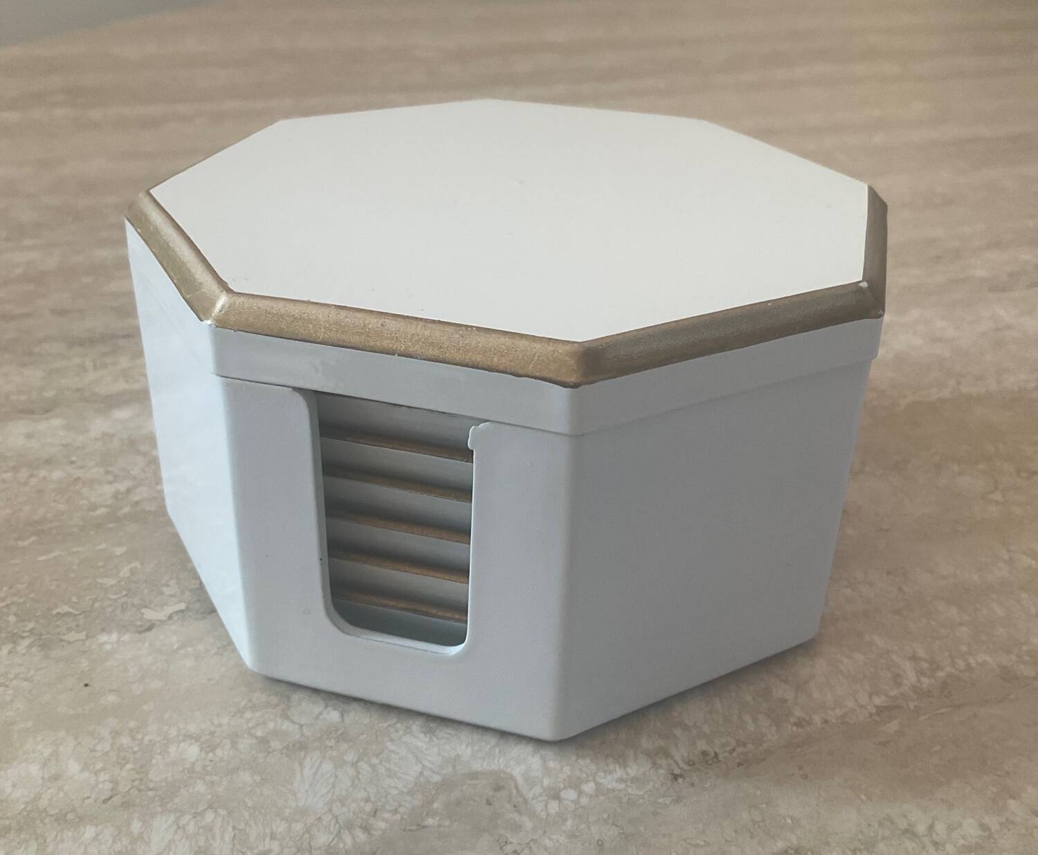 Melarti octagon coaster set 70s