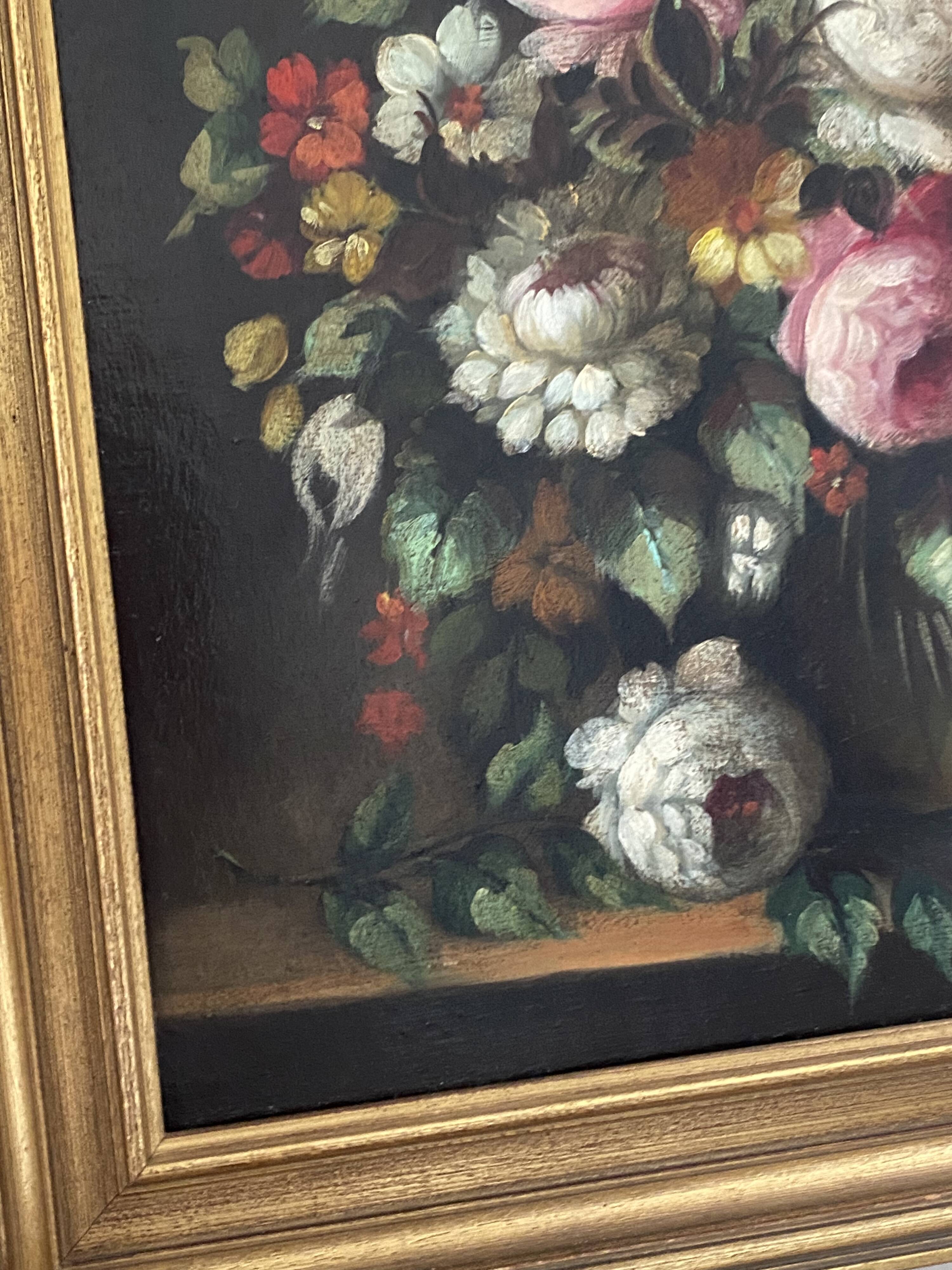 Oil painting / classic floral paintings