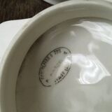 Pichet ancien en porcelaine à feu de Grigny