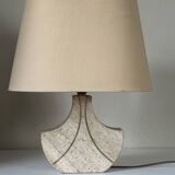 Vintage travertine lamp design 70s 80s