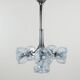 Chandelier, Italian design, Murano glass, 1970s, made in Italy.