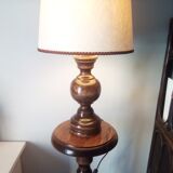 Lamppost , vintage standing lamp in solid ane 50/60s