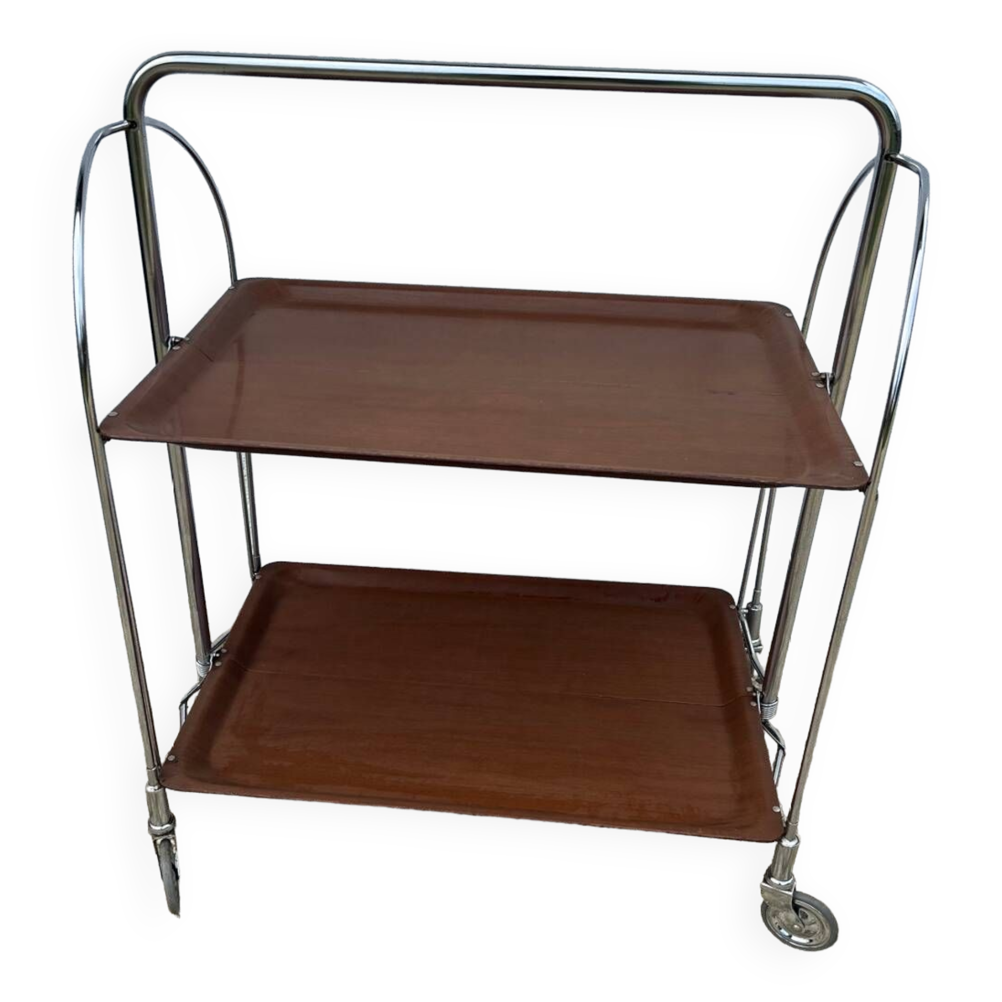 Vintage folding trolley