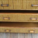 Rattan dresser 1970