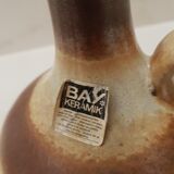 Vintage beige ceramic vase
