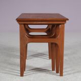 1950s Nesting tables by Poul Hundevad for Fabian, Denmark
