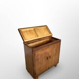 Buffet/crédence Art déco italien en noyer, années 1940