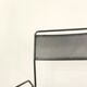 Perforated steel chairs