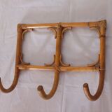 Vintage bamboo coat rack