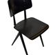 Galvanitas S16 School Chair Dining Chair Design Black Frame