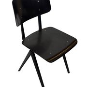 Galvanitas S16 School Chair Dining Chair Design Black Frame