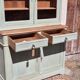 Display cabinet / two-body glass buffet, renovated | Basile