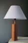 Lampe de table scandinave moderne en palissandre, années 1960