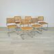 Chaises Cesca B32 design Marcel Breuer vintage