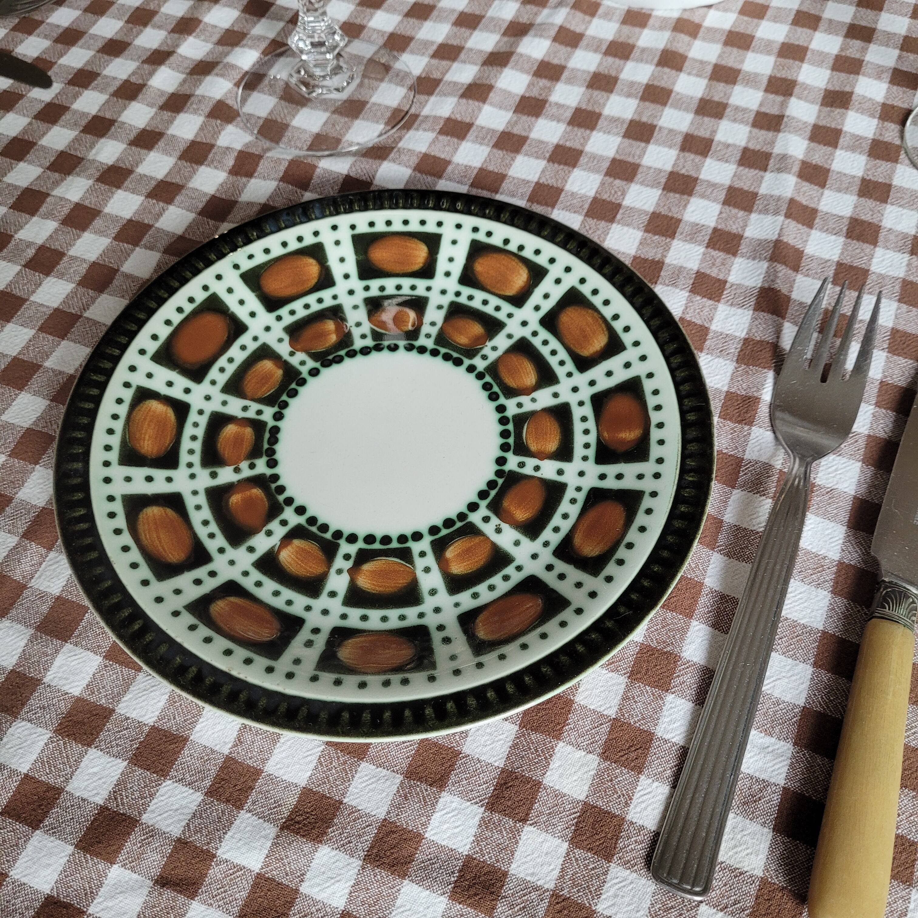 La Redoute x Selency set of 4 Bernadette dessert plates