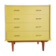 Commode feet compass yellow