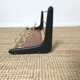 Boomerang coat rack attributed to Alfred Hendrickx