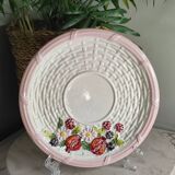 Barbotine dessert plate