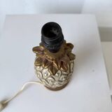 Terracotta “pineapple” lamp base