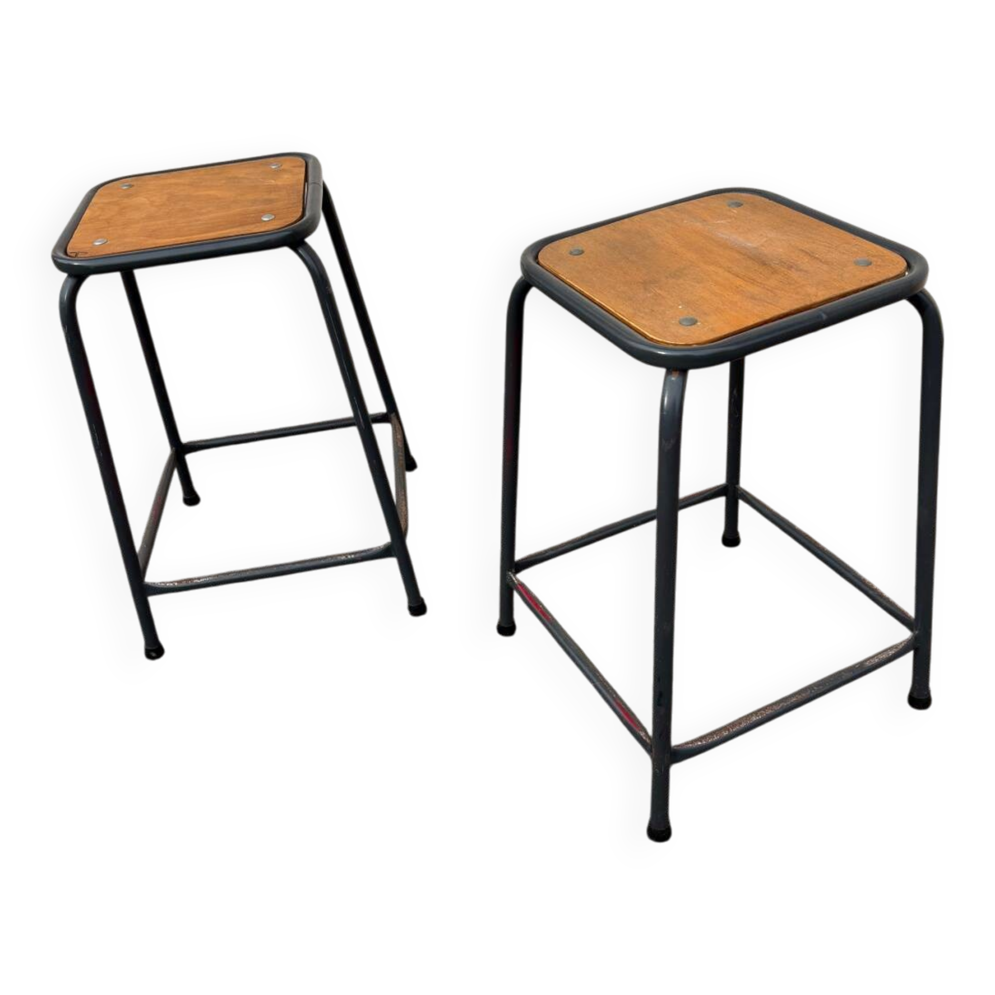 Set de 2 tabourets ind