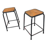 Set de 2 tabourets ind