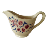 Badonviller earthenware milk jug, Francine model