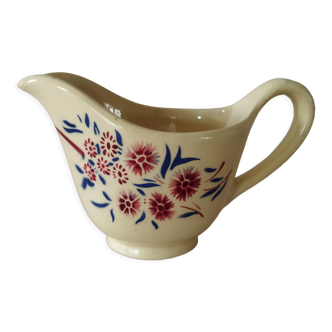 Badonviller earthenware milk jug, Francine model