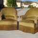 Fauteuils crapauds des années 1950s, les 2