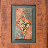 Painted folk art bridal wardrobe 1846