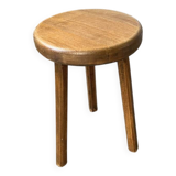 Oak tripod stool