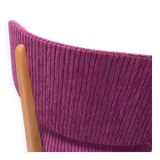 Mid-Century Purple Velvet Club Chair, Europe, 1960s