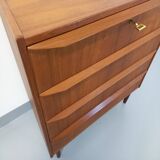 Scandinavian teak chest of drawers from the 60s