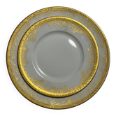 Haviland Limoges plates – Gold gilding – Prestige service