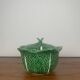 Green cabbage ceramic soup tureen, 1970/80