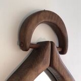 Brutalist mirror in oval shape 1950 - 30,5x59,5cm