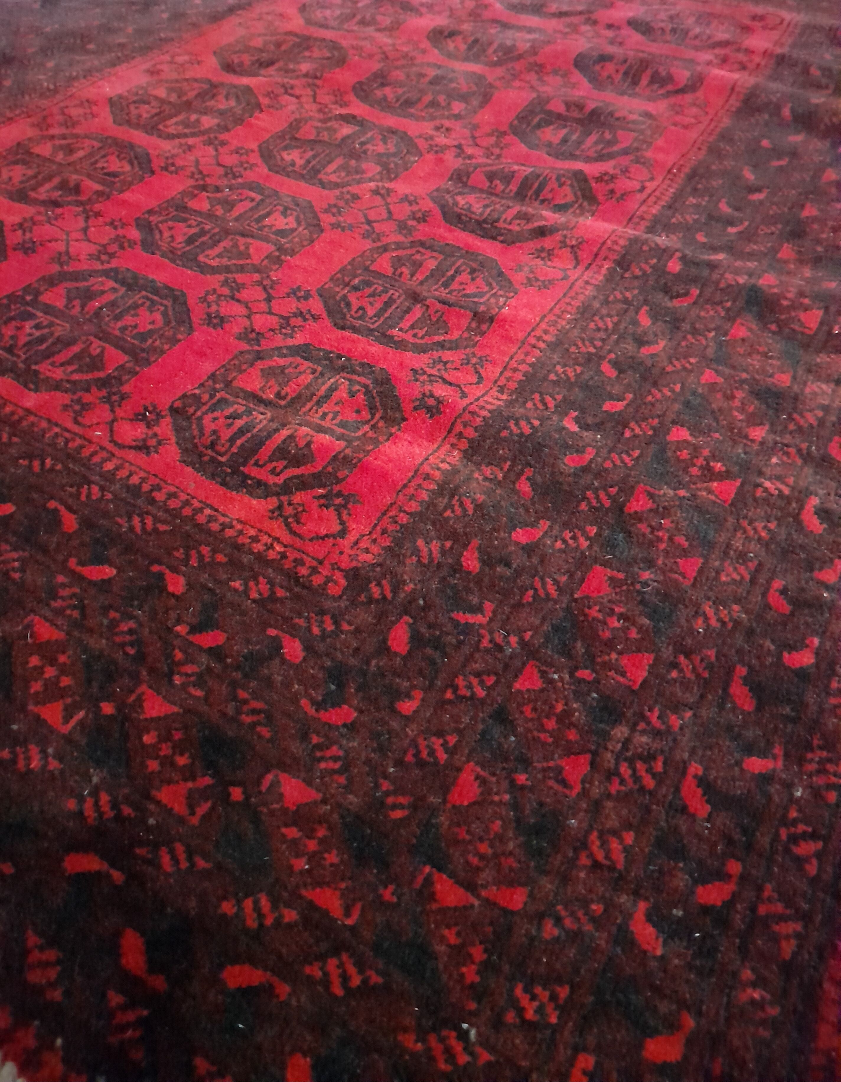 Tapis Bokhara noué main 197x262cm