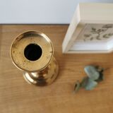 Brass candle holder