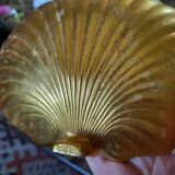 Vintage gilded bronze shell or shell pocket emptier