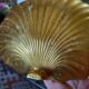 Vintage gilded bronze shell or shell pocket emptier