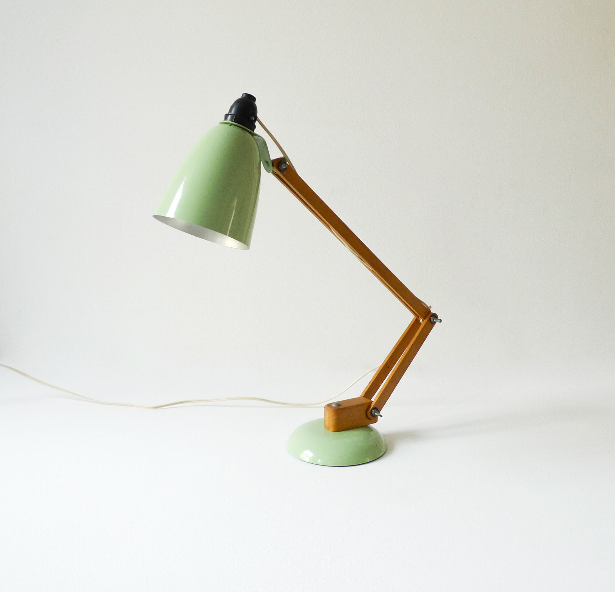 Mid-Century Green Terence Conran "Maclamp" Desk Lamp for Habitat, 1960s