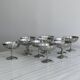 10 Letang Remy stainless steel footed bowls