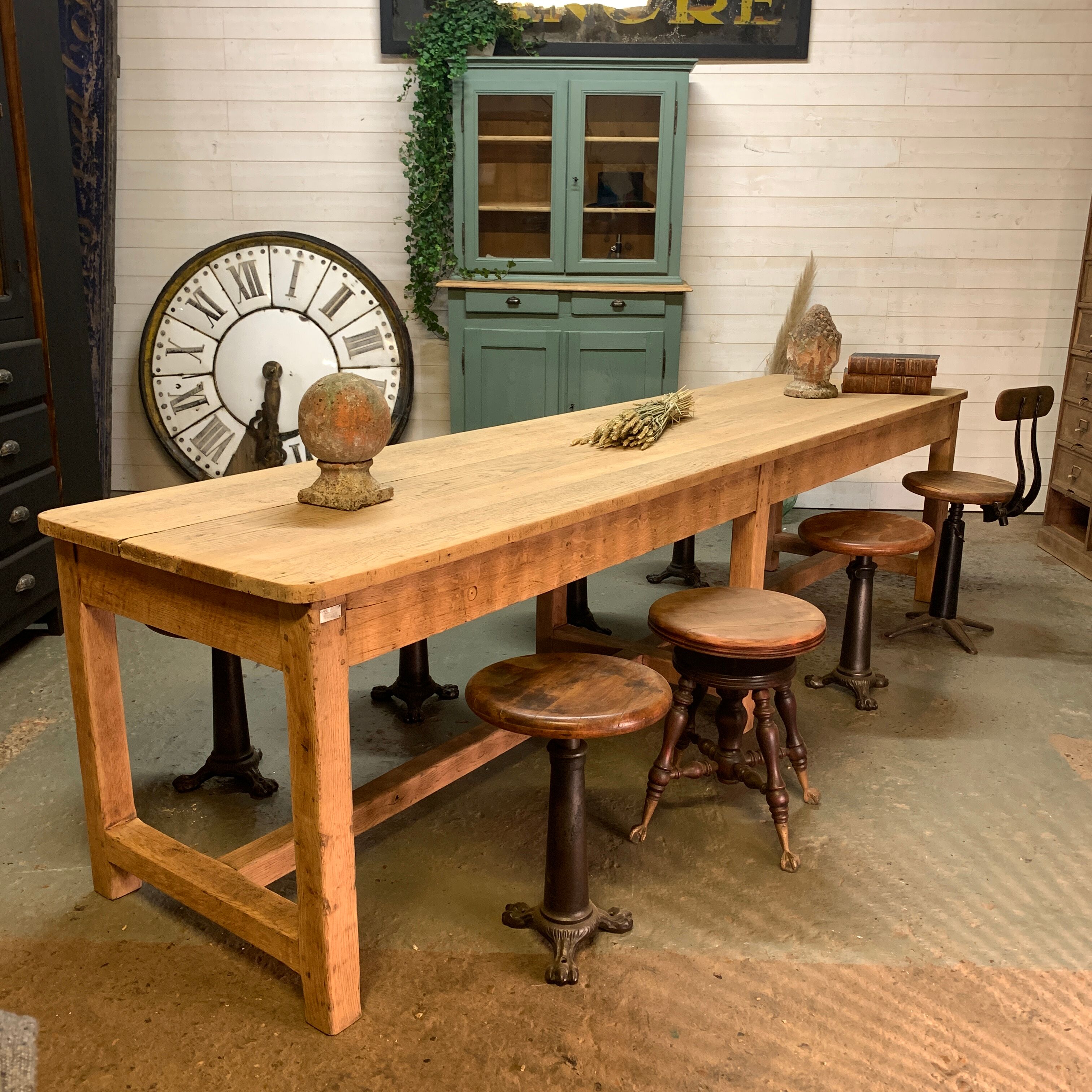 XXL oak farm table 1936