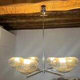 Sciolari chandelier with 6 branches in chrome.