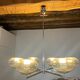 Sciolari chandelier with 6 branches in chrome.