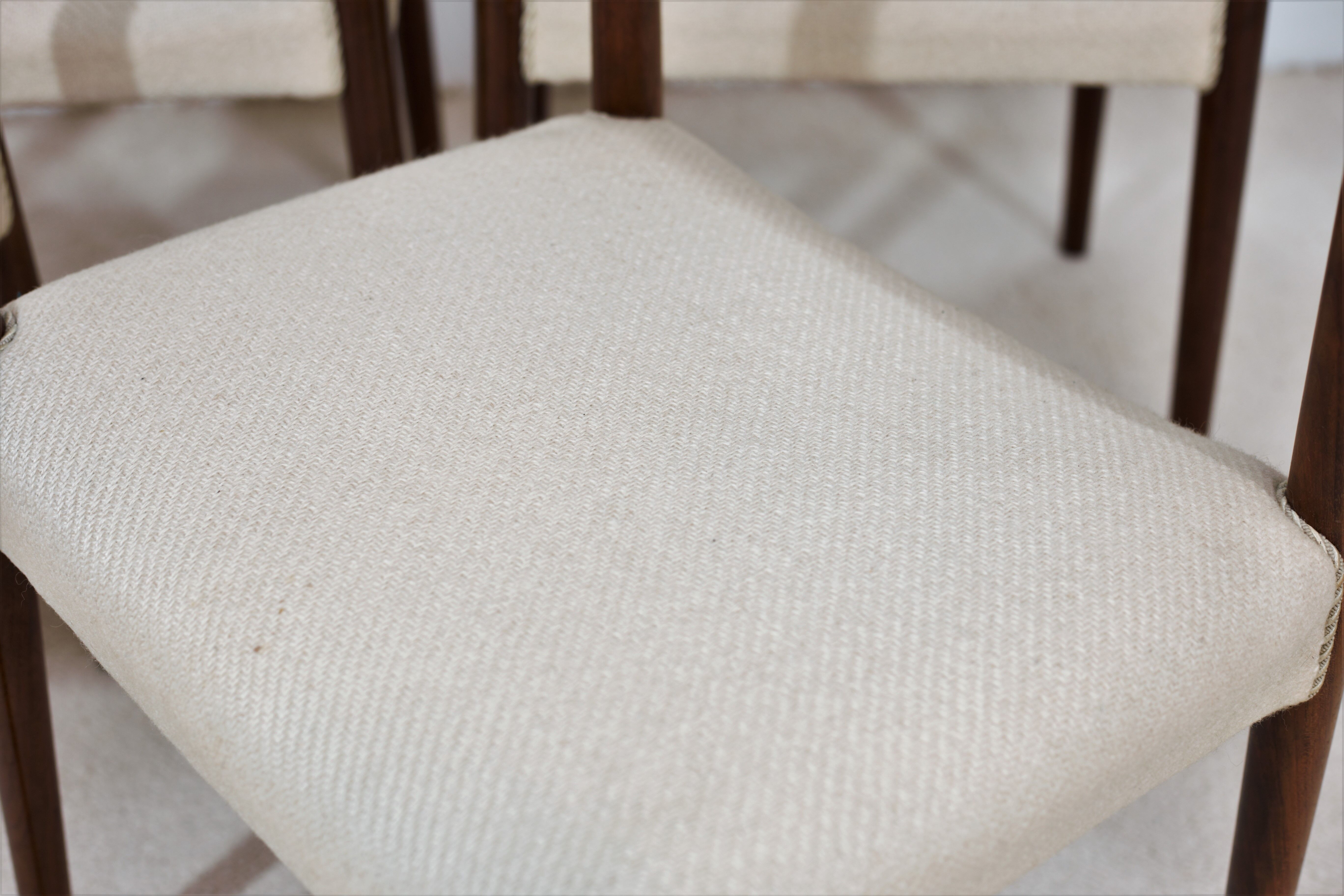 Danish walnut chairs