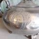 Teapot and sugar bowl set from James Dixon & Sons from Shefield in silver plating
