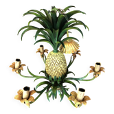 Vintage 1950s pineapple chandelier by Maison Charles.