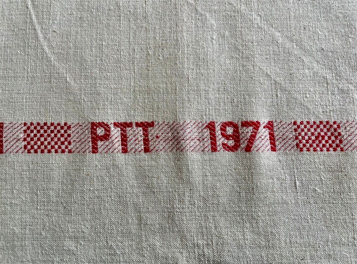 Torchon ancien  PTT 1971