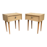 Pair of vintage bedside tables