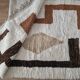 Handmade wool rug, size 150 x 250 cm